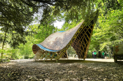 Westonbirt - National Arboretum community shelter