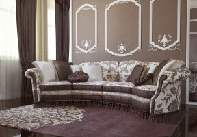 Classic Fabric 4-Seater Sofa