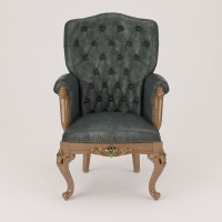 Classic Upholstered Armchair