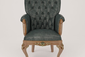 Classic Upholstered Armchair