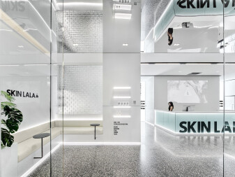 Beijing’s Skinlala Flagship store by Isense Design is a metaphor for timeless beauty