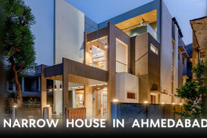 Narrow House in Ahmedabad