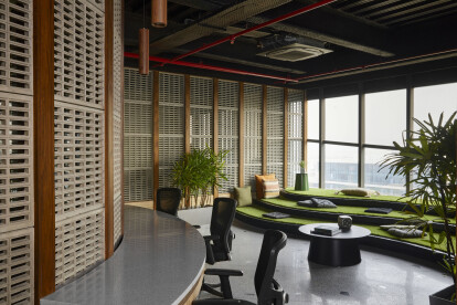 New Kolkata-based office designed by Spaces & Design is R.A.W by name and raw by nature