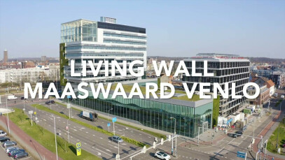 Living wall Maaswaard Venlo
