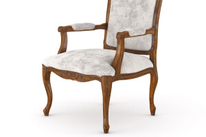 Classic Armchair With Armrests