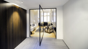 Modern pivot doors