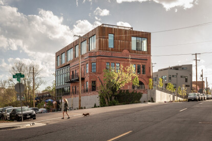 Meridian 105 Architecture transform an 1890s masonry firehouse into a mixed-use building