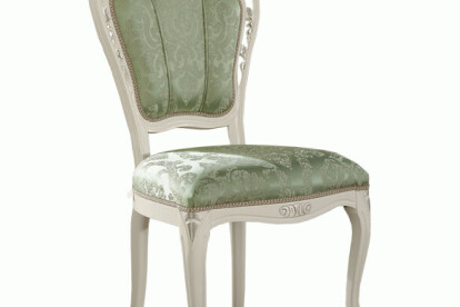 21st century green and white Deluxe chair by Modenese Gastone