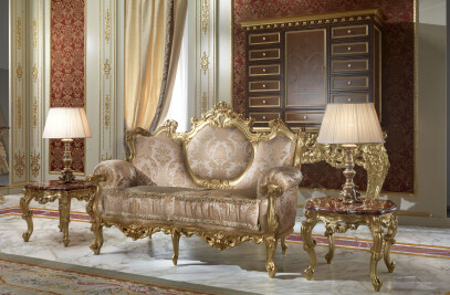 Golden palace sofa