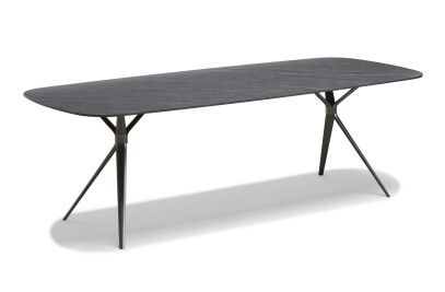 GEMMA CHARCOAL Dining Table