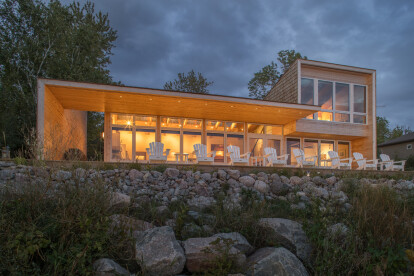 Manitoba Beach House by Cibinel Architecture