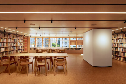 LAAB Architects refurbish the Asia Art Archive public library in Hong Kong