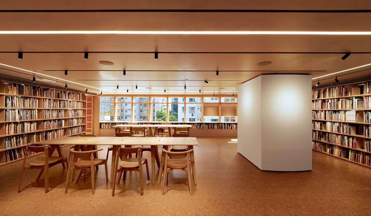 LAAB Architects refurbish the Asia Art Archive public library in Hong Kong