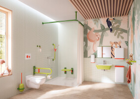 Colourful Children's Bathroom