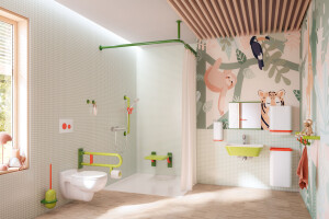 Colourful Children's Bathroom