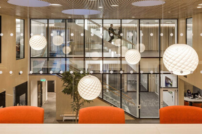 10 offices featuring eye-catching ceilings