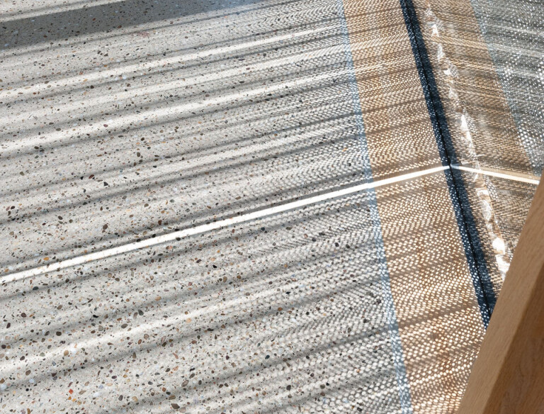 Light and shadow on Terrazzo Floor