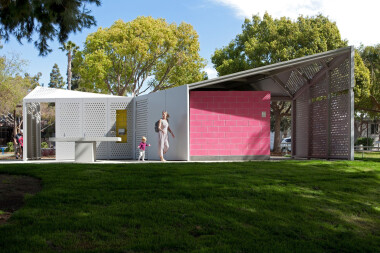 Colourful Clover Park restrooms in Santa Monica dispel negative perceptions of public toilets