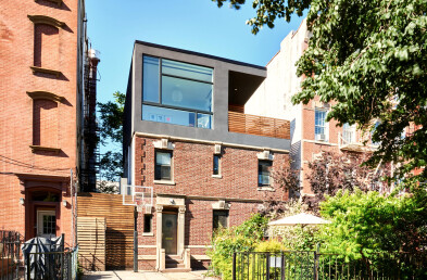 Modern Rooftop Addition To Carriage House