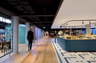 Multifunctional Bistro at Maersk HQ