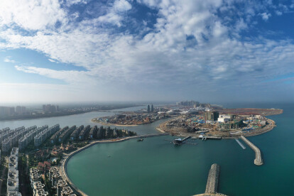 03 Ocean Flower Island - Construction View