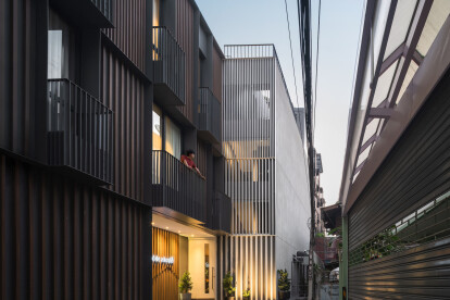 Humble Abode carefully navigates a contrained site in Bangkok
