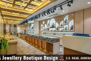 A Jewellery Boutique Design At C.G. Road