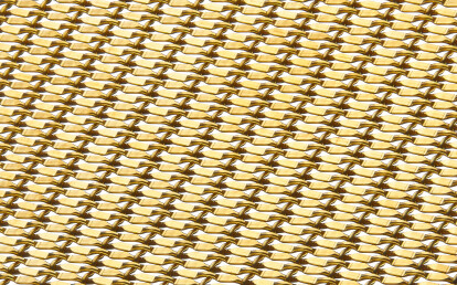 SZ-2 decorative wire mesh in brass
