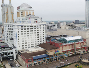 Resorts Hotel Atlantic City, Rooftop Pool and Bar; Roof Closed