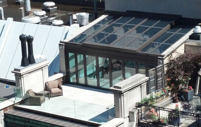 Residence NYC - Bi part Retractable roof