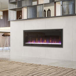50" Slim Linear Electric Fireplace