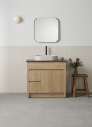 Parro LG Concrete Washbasin in Mocha