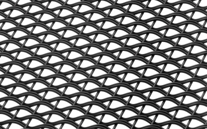 M14Z-5 Woven Wire Mesh in Dark Oxide Plated Finish