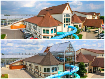 Zehnders Splash Village Hotel & Waterpark MI 15m span