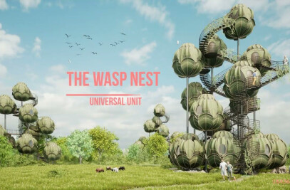 The Wasp Nest. Futuristic universal unit