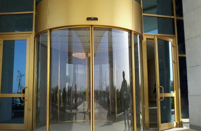 ARC Automatic Sliding Curved Door