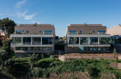 Four buildings in Avenida Brasil