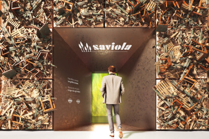 ‘Wood You Believe?’ installation at Salone del Mobile 2023 calls attention to wood waste