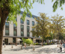 A direlict public space tranformed into a vibrant pedestrian space