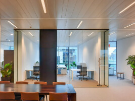 Glass walls partitions