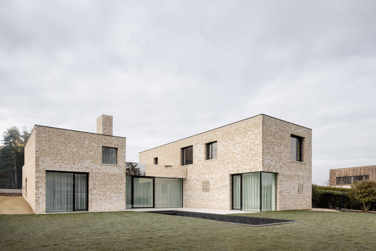 10 homes with austere brick facades