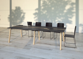 NOVA Wood meeting table
