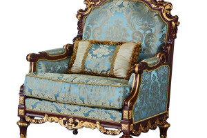 ROYAL LIGHT BLUE ARMCHAIR