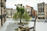 Valldaura Square and Camp d’Urgell Street.