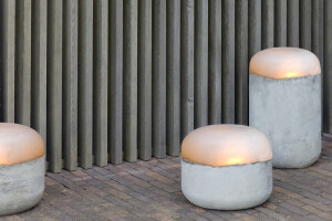 CONCRETE outdoor lights