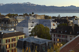 DAPPLES building elevation in Lausanne