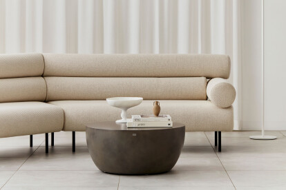 Circ L2 Low Concrete Coffee Table