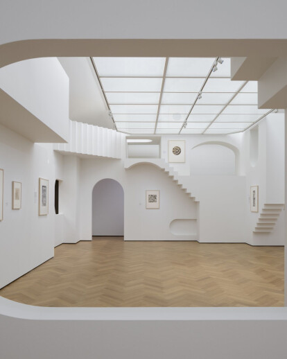 "Escher - Other World" combines the work of Escher with installations by Gijs Van Vaerenbergh