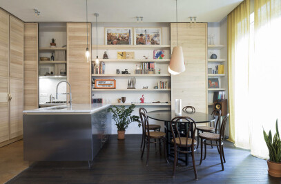 Renovation of an apartment in Turin. Casa Amarela