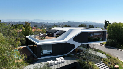 RO54 is a streamlined LA home with an air of science fiction